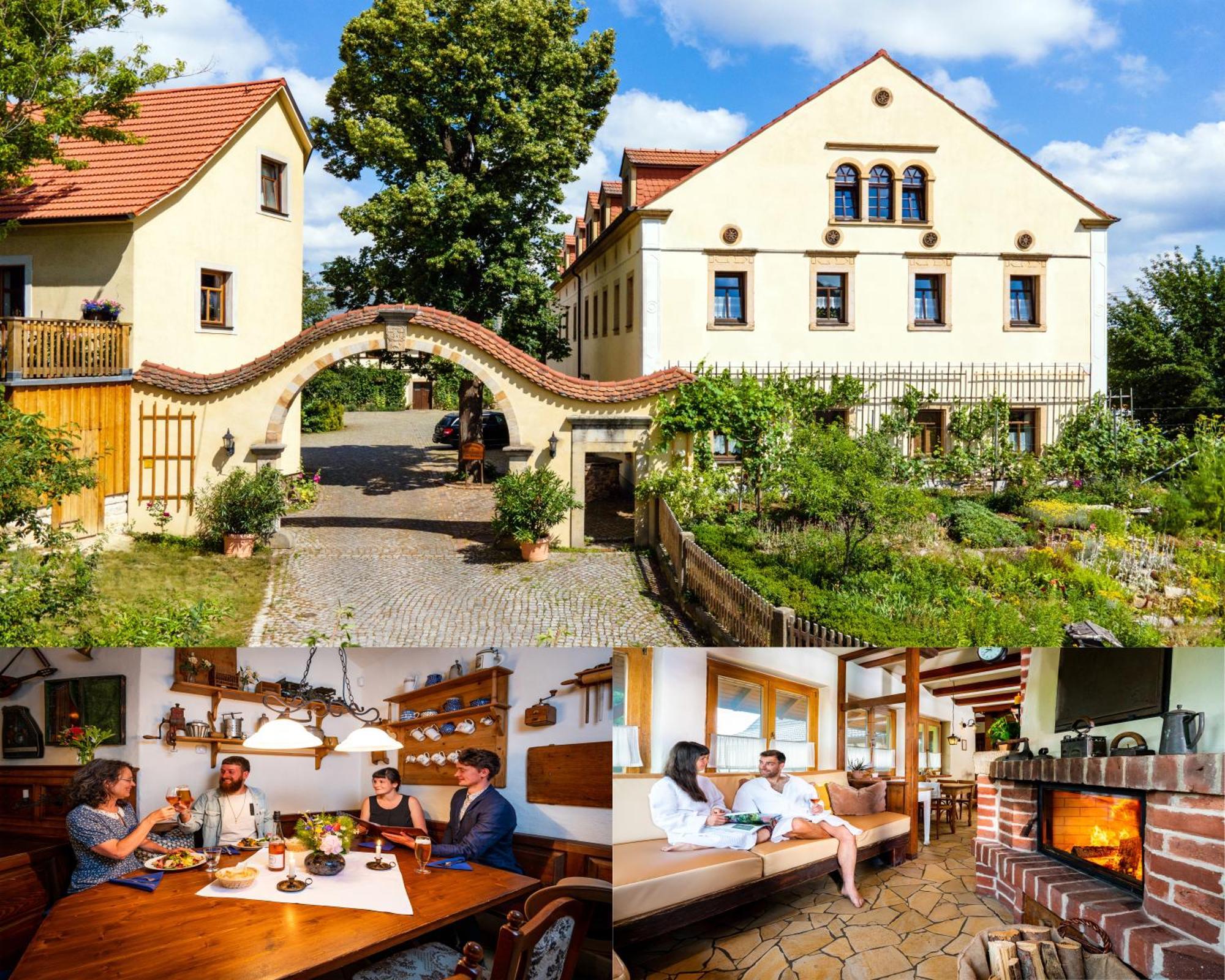 Landhotel Gut Wildberg Meissen Exterior photo